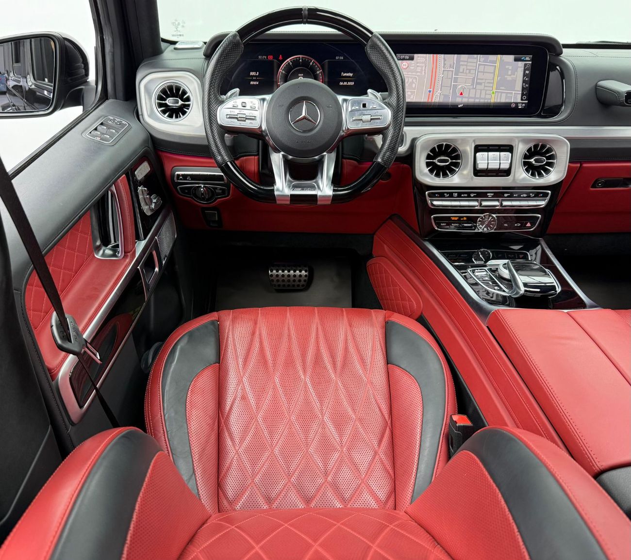 Mercedes-Benz G 63 AMG Std 4.0L 2019 Mercedes-AMG G63, 1 Year Warranty, Full Service History, GCC