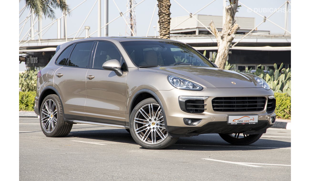 بورش كايان أس PORSCHE CAYENNE S - 2015 - GCC - FULL SERVICE HISTORY - 4685 AED/MONTHLY - WARRANTY TIL 12/07/2023