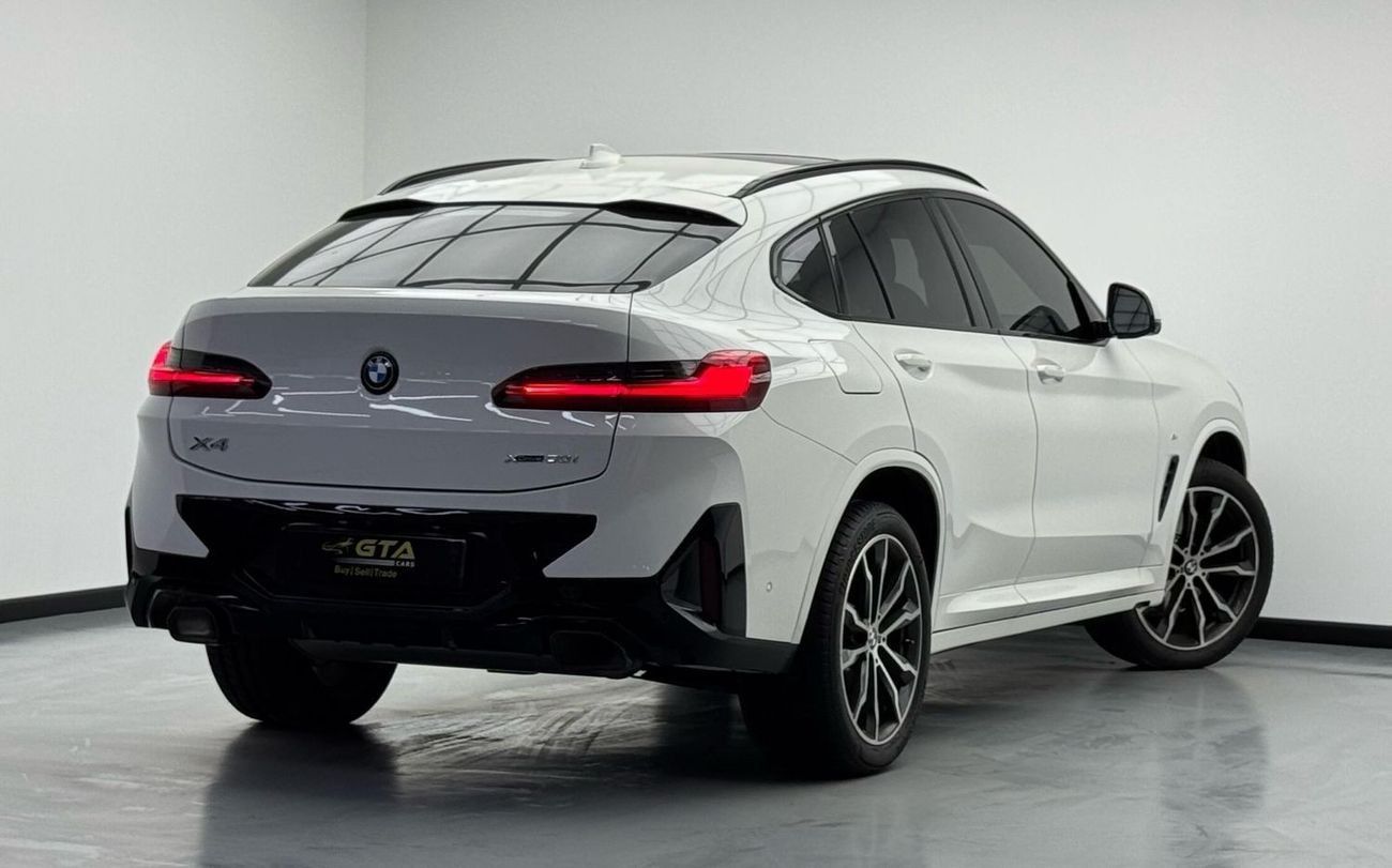 بي أم دبليو X4 xDrive 30i M Sport 2.0L 2024 BMW X4 xDrive30i M-Sport, 2029 BMW Warranty + Service Pack, Very Low Km
