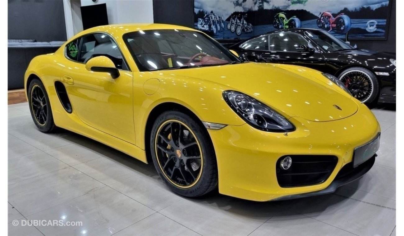 Porsche 718 Cayman Std PORSCHE CAYMAN 2015 GCC IN BEAUTIFUL SHAPE WITH FULL PORSCHE SERVICE HISTO