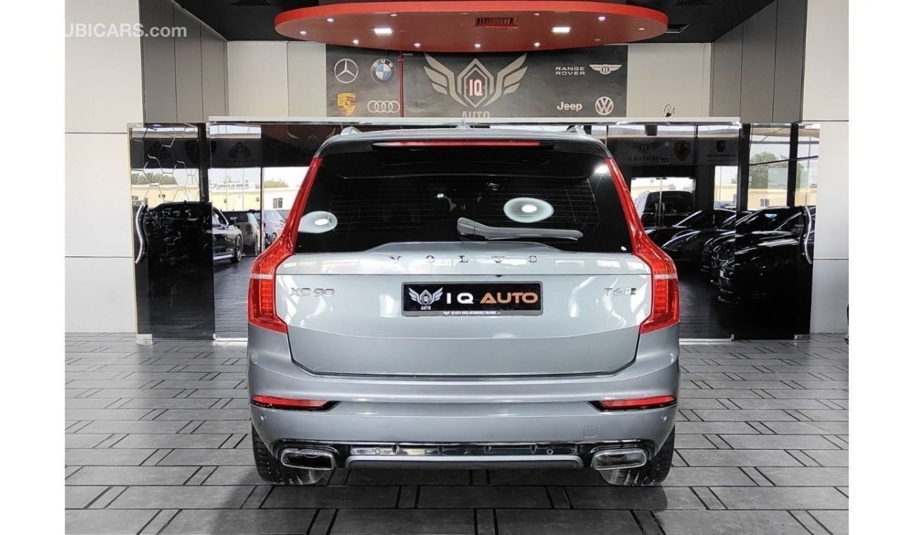 Volvo XC90 R Design AED 2,600 P.M | 2019 VOLVO XC90 T6 R-DESIGN | 7 SEATS | TOP OPTION | GCC | UNDER WARRANTY