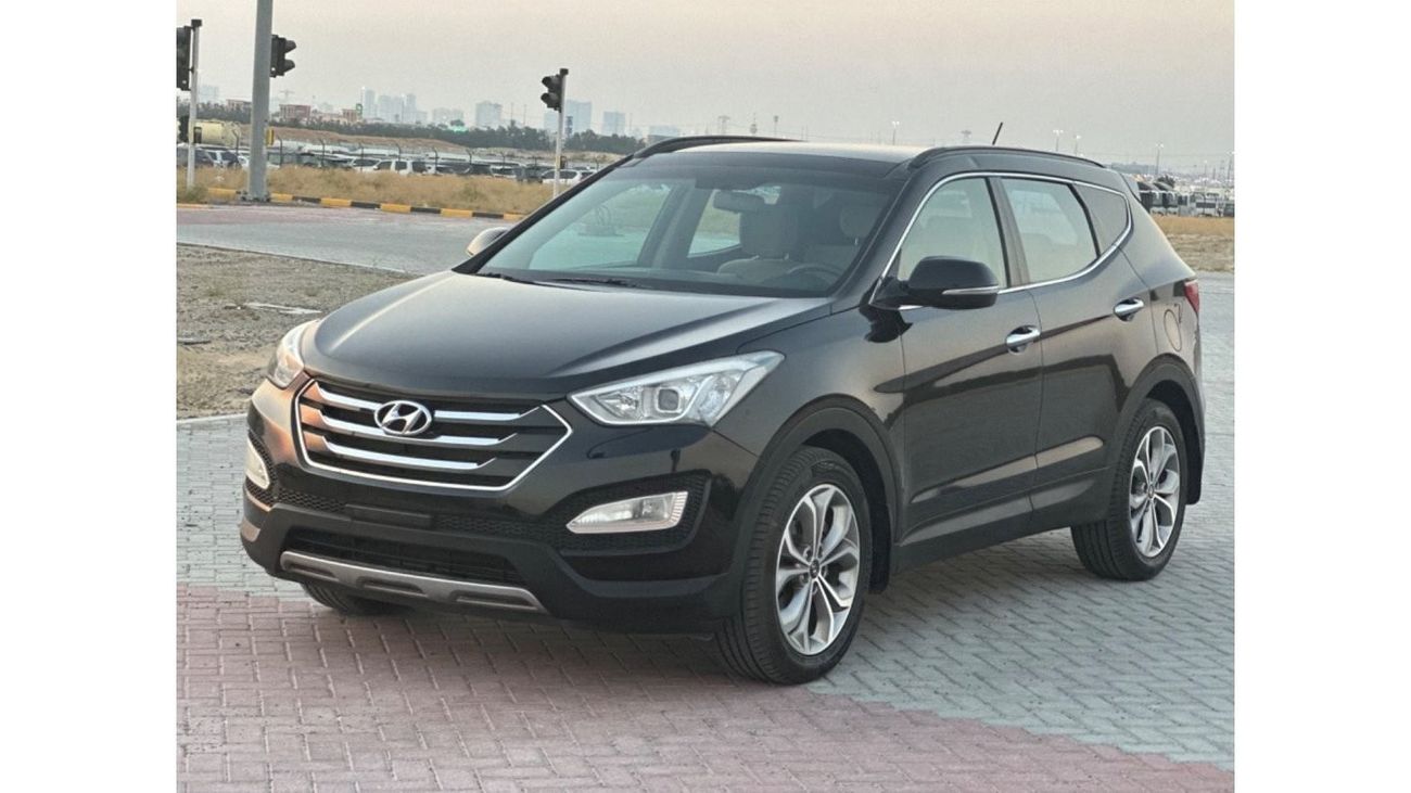 هيونداي سانتا في GLS موديل 2015 خليجي فل مواصفات بانوراما وكراسي جلد ومثبت سرعه