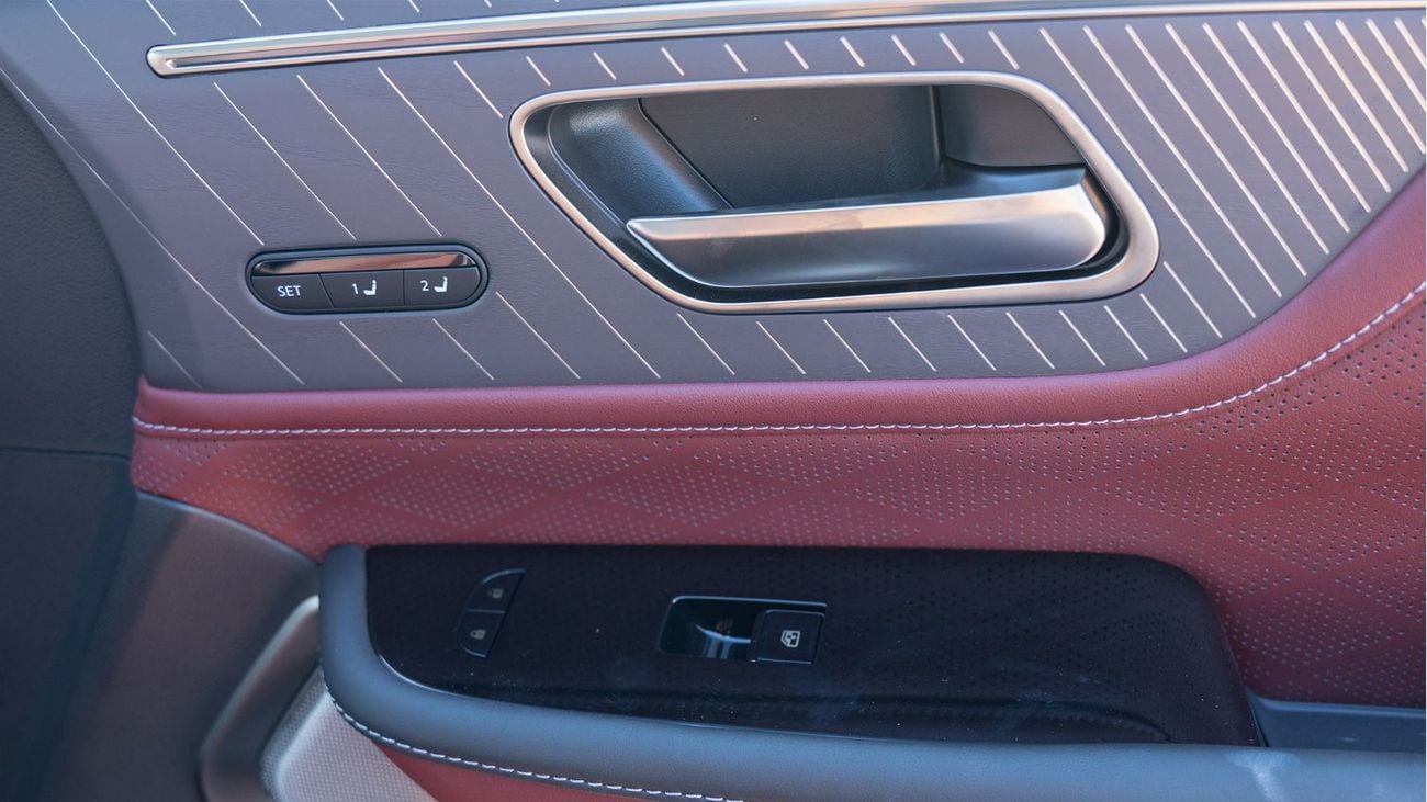 Infiniti QX80 2026 Infiniti QX80 Autograph with Captain Seat (Gray-Red)