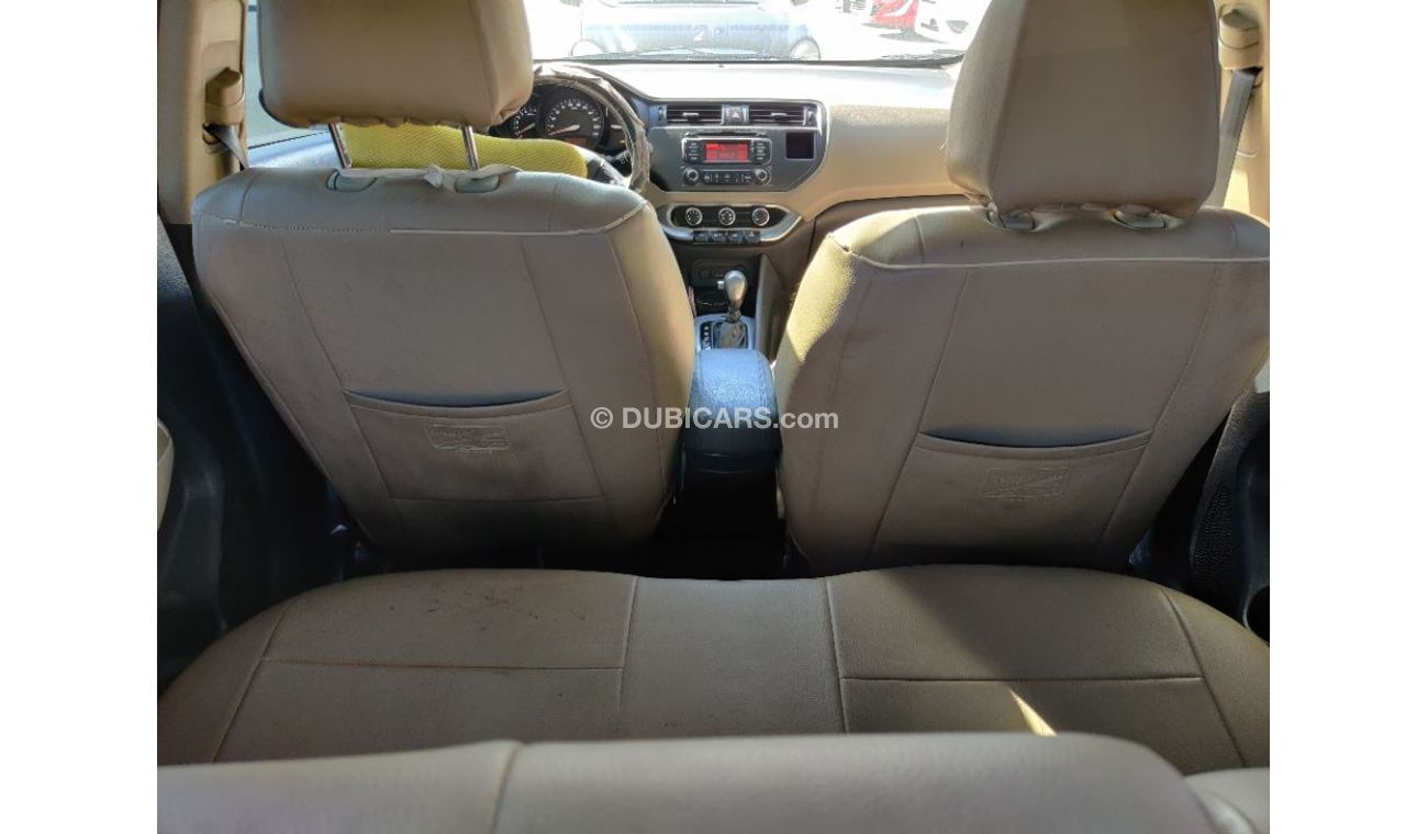 كيا ريو 2012 model Full options Gulf specs Leather interiors Sunroof