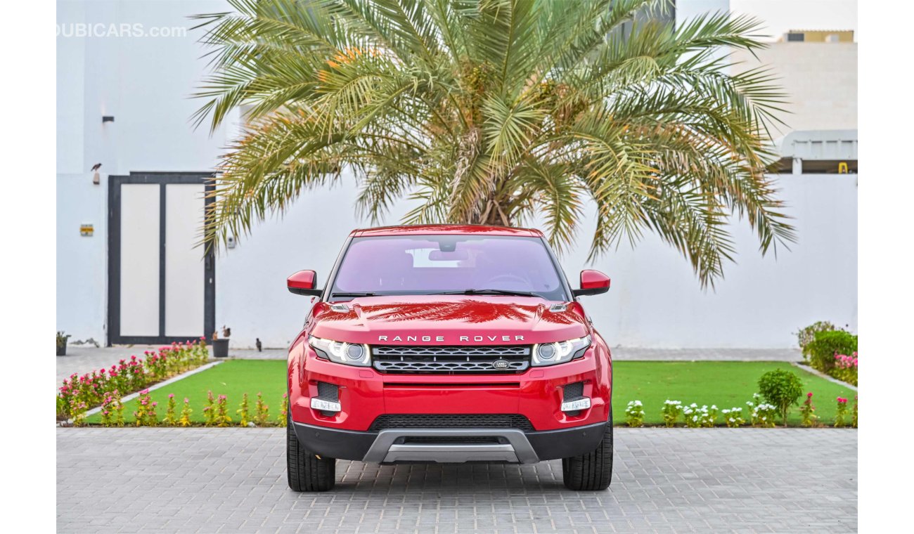 Land Rover Range Rover Evoque | AED 1,841 Per Month | 0% DP | Immaculate Condition
