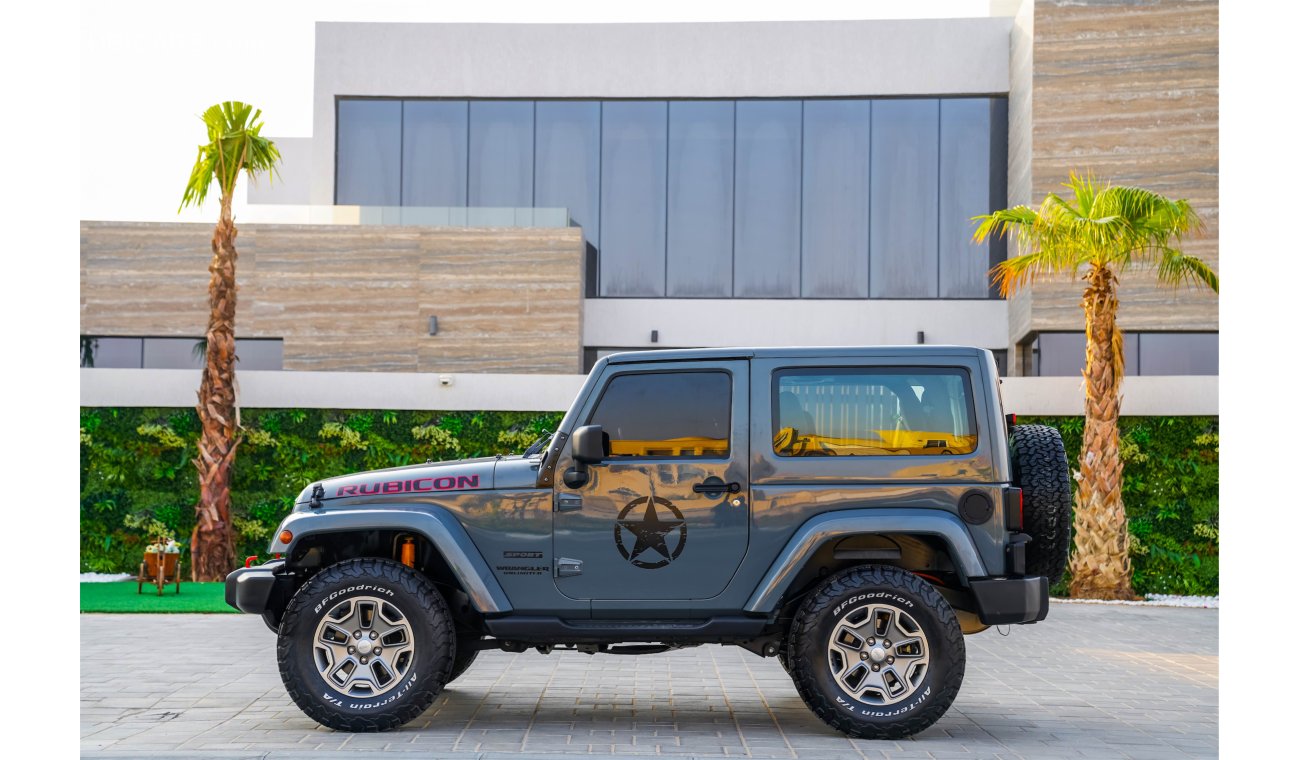 Used Jeep Wrangler Rubicon |1,995  (4 Years) | 0% Downpayment |  Immaculate Condition! 2014 for sale in Dubai - 470634