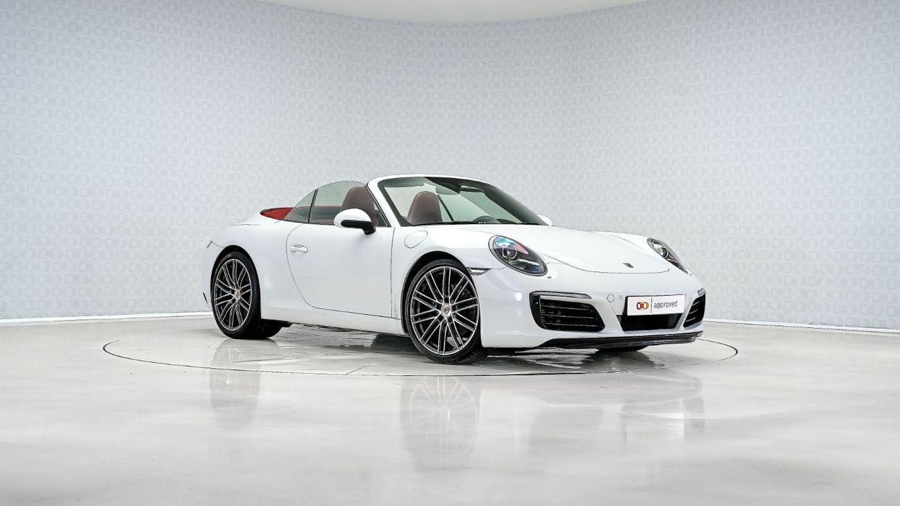 Porsche 911 Carrera 3.4L Convertible 911 Carrera Cabriolet PDK | AED 8,454 PM | Low KM, GCC | Ramadan Offer