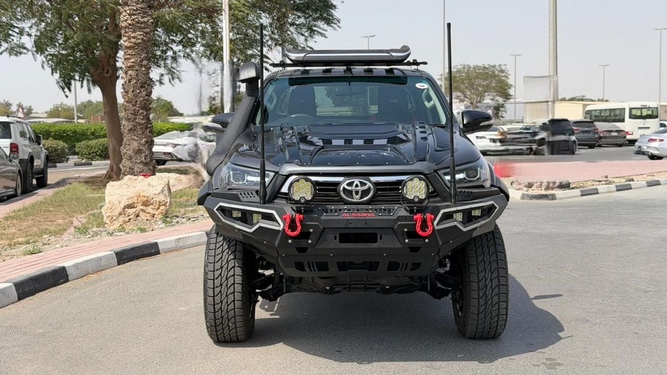Toyota Hilux 2018| 2.8L DIESEL ENGINE | MT | RHD | HEAVY BULL BAR | AIR SNORKEL | DUAL BULL BAR ANTENNA | BONNET
