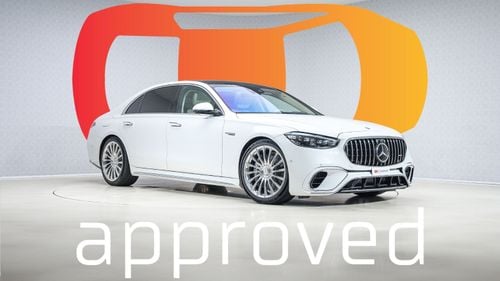 Mercedes Benz S63 AMG UAE's Very Best Example | 2 Years Free Servicing | AED 10,330 Per Month