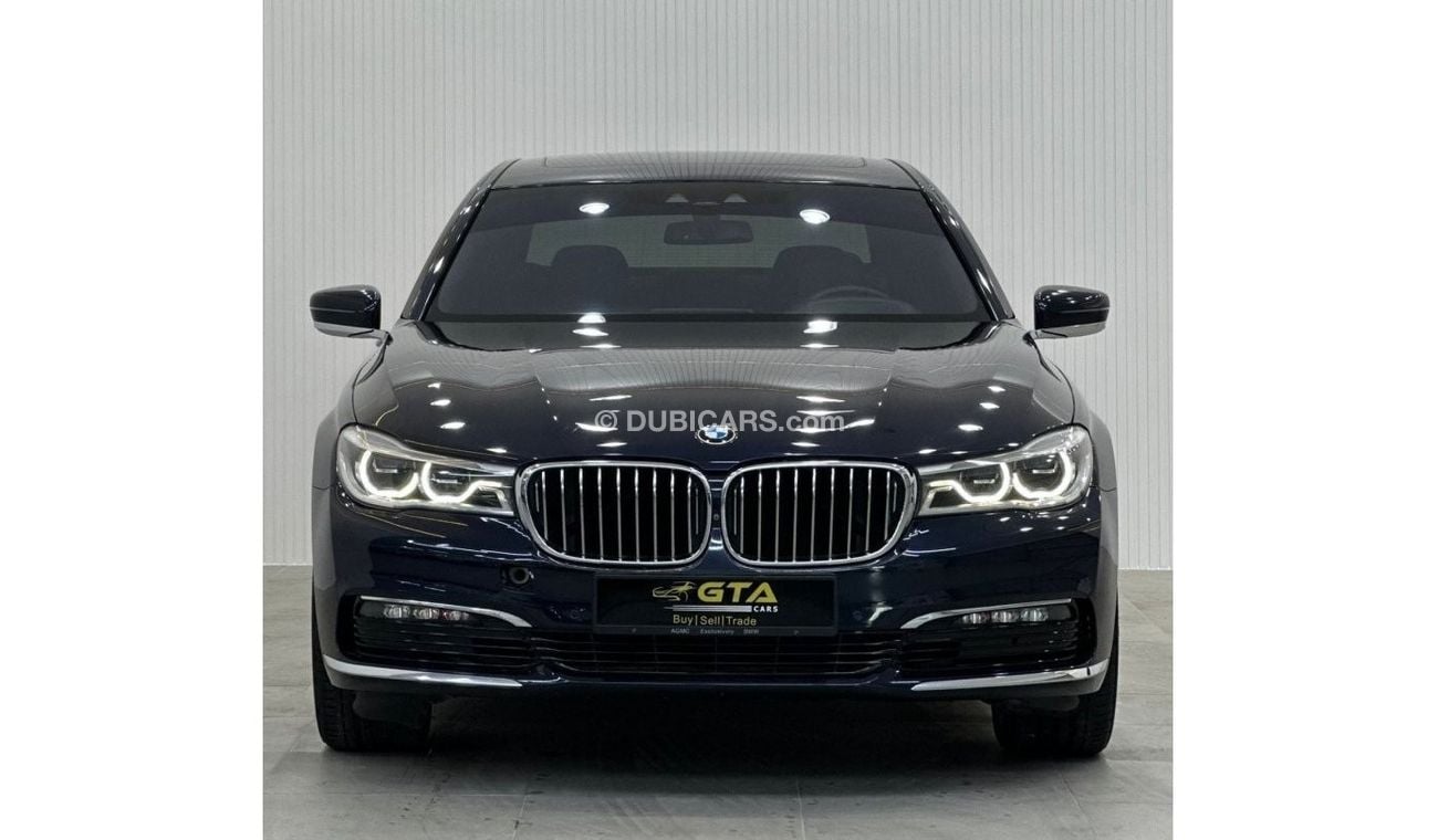 BMW 730Li Exclusive 2018 BMW 730Li Master Class, BMW Warranty / Service Pack June 2023, Low kms, GCC Specs