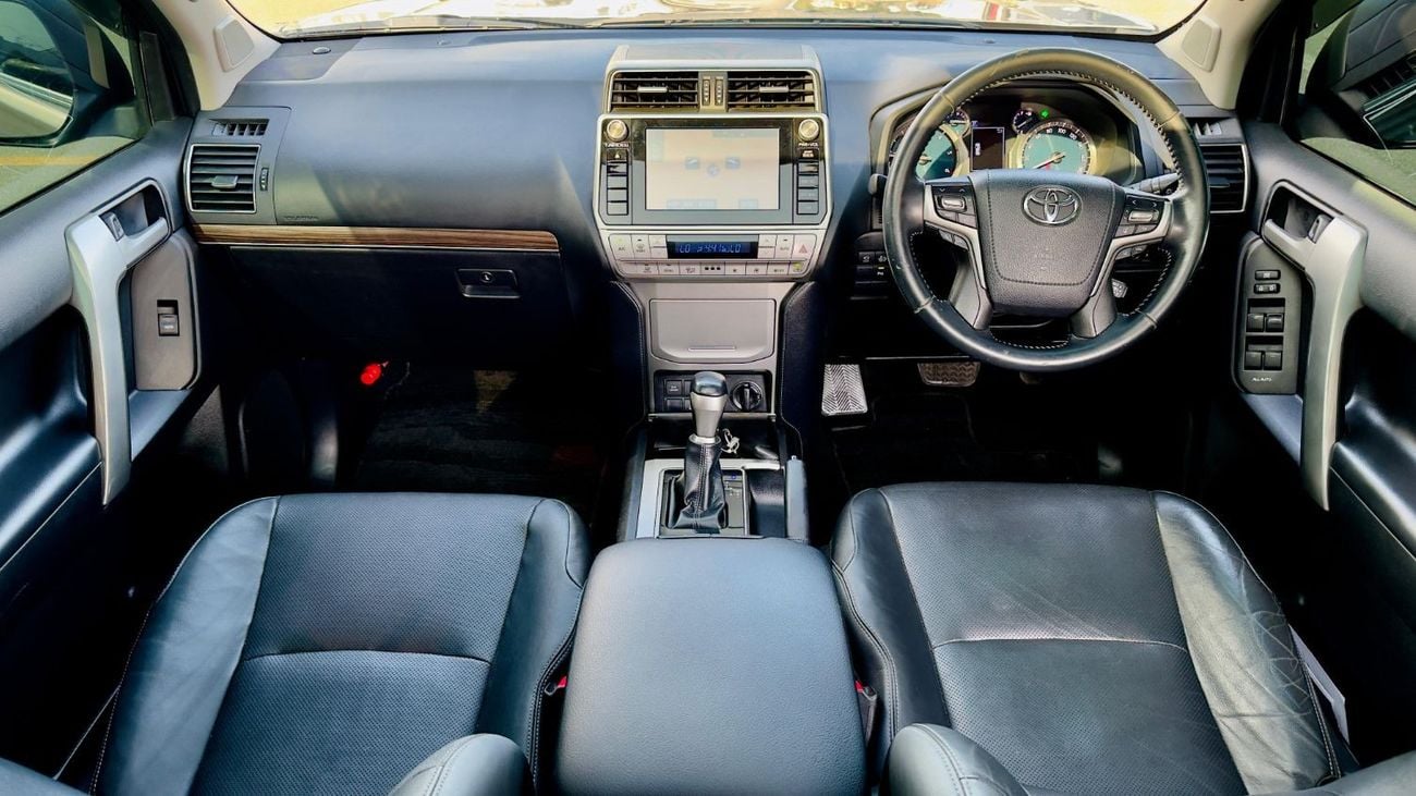 Toyota Prado LIMGENE BODY KIT INSTALLED |2.8L DIESEL| ELECTRIC HEATED SEATS | RHD [QISJ IN DUBAI]