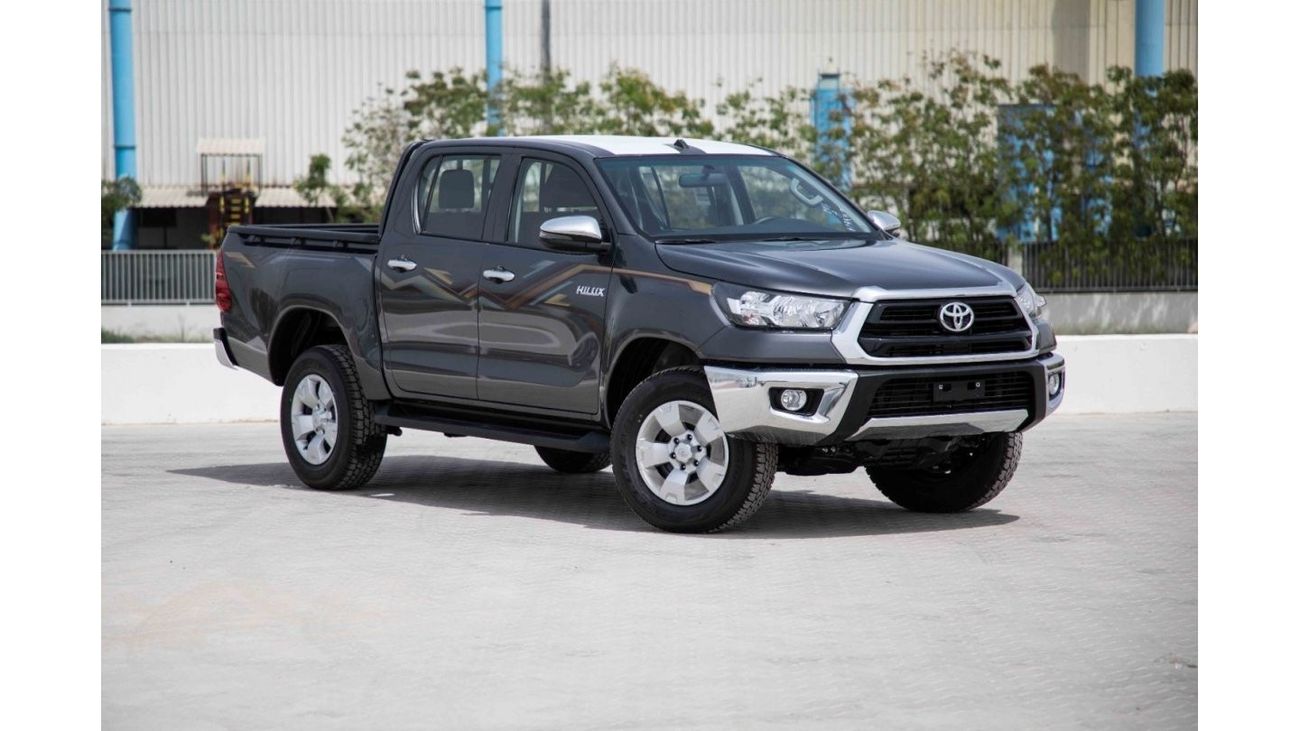Toyota Hilux 2024 Toyota Hilux 2.4L DC WB 4X4 - Grey Mettalic inside Red | Export Only