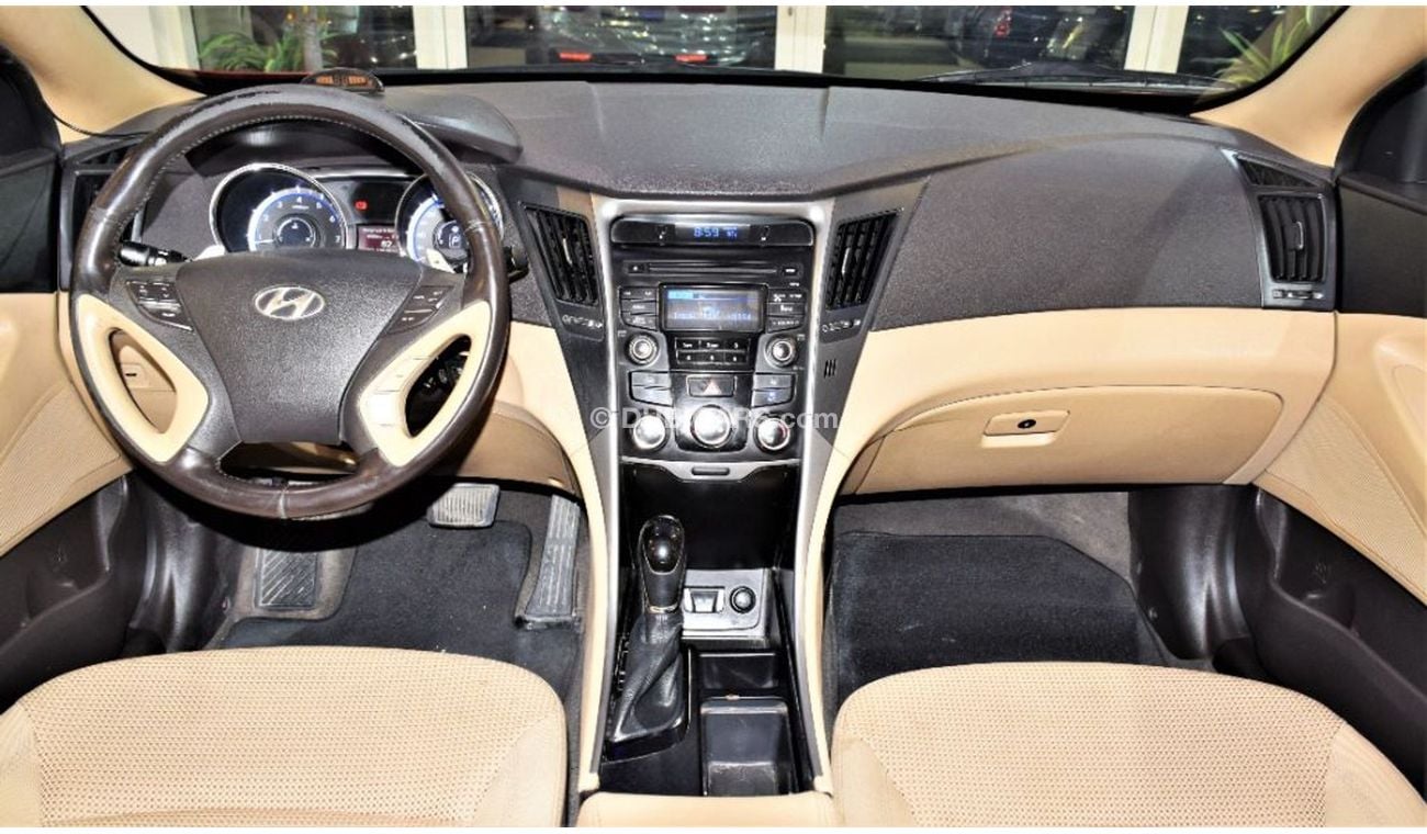 هيونداي سوناتا 2014 Model!! in Red Color! GCC Specs