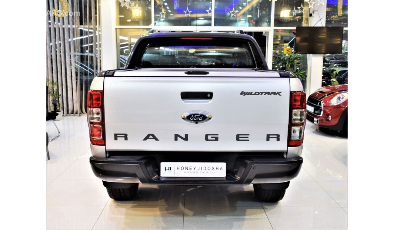 Ford Ranger ( AGENCY WARRANTY *ORIGINAL PAINT ( صبغ وكاله )* ) Ford Ranger WildTrak 4x4 2017 Model!! Silver Colo