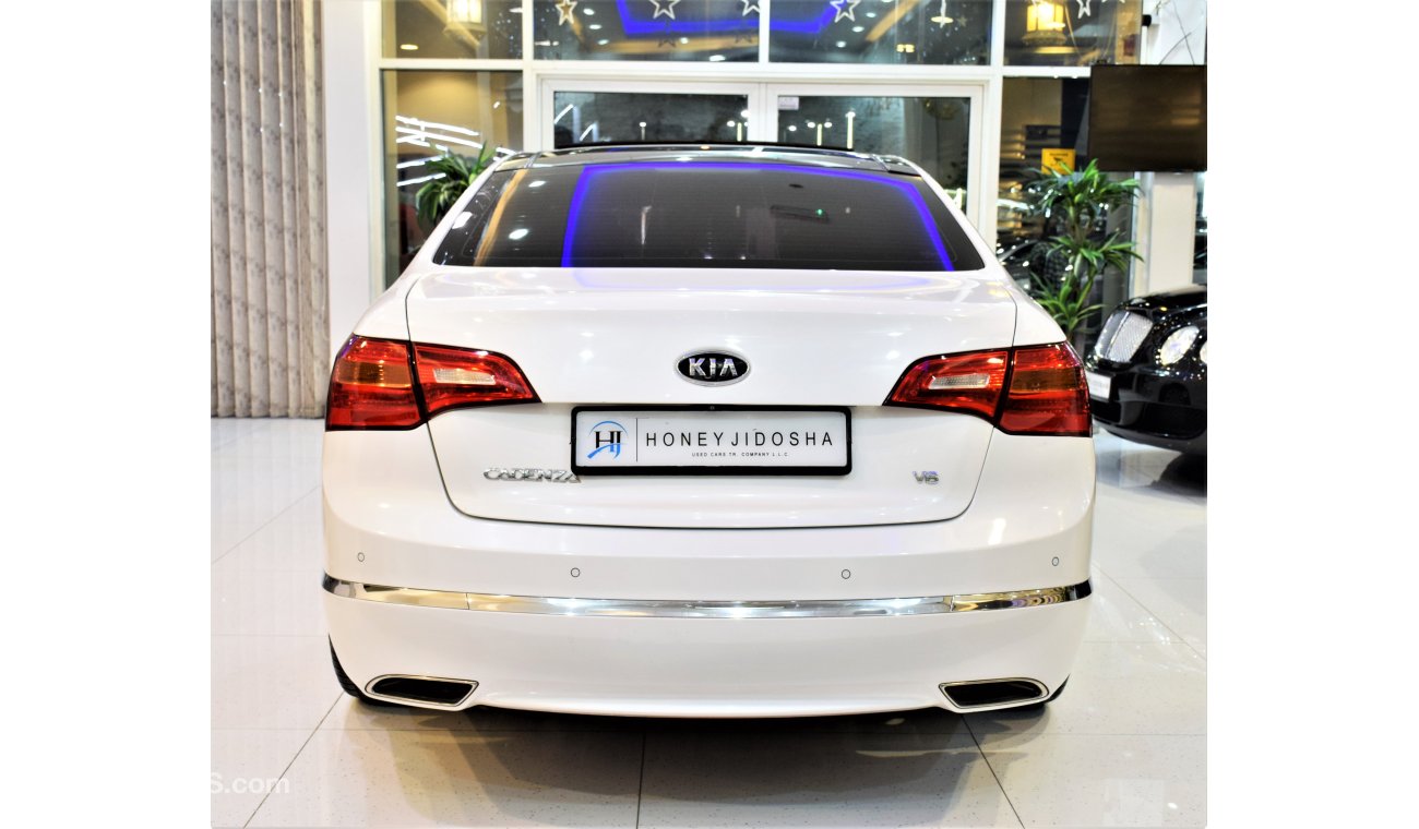 Kia Cadenza ONLY 73000 KM! 2011 Model!! in White Color! GCC Specs