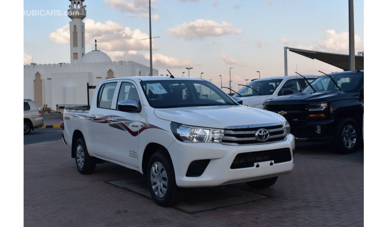 تويوتا هيلوكس 2017 | TOYOTA HILUX | DOUBLE CAB XL | 4X2 2.7L 5-SEATER | GCC | VERY WELL-MAINTAINED | SPECTACULAR C