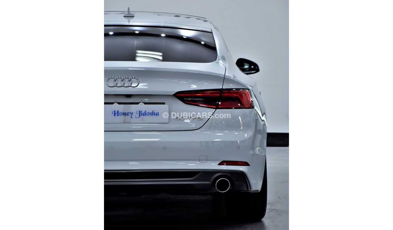 Audi A5 EXCELLENT DEAL for our Audi A5 40TFSi S-Line ( 2017 Model ) in White Color GCC Specs