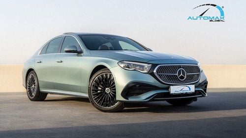 Mercedes Benz E300 AMG (For Export , НА ЭКСПОРТ) EQ Boost 2.0T RWD GCC 2026 Без пробега