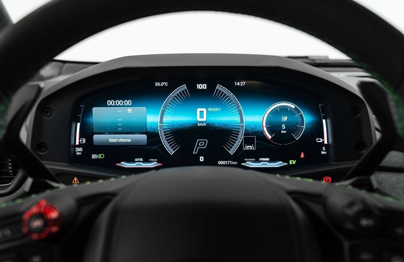 Lamborghini Temerario 4.0L V8 Twin-Turbo Engine + eMotors