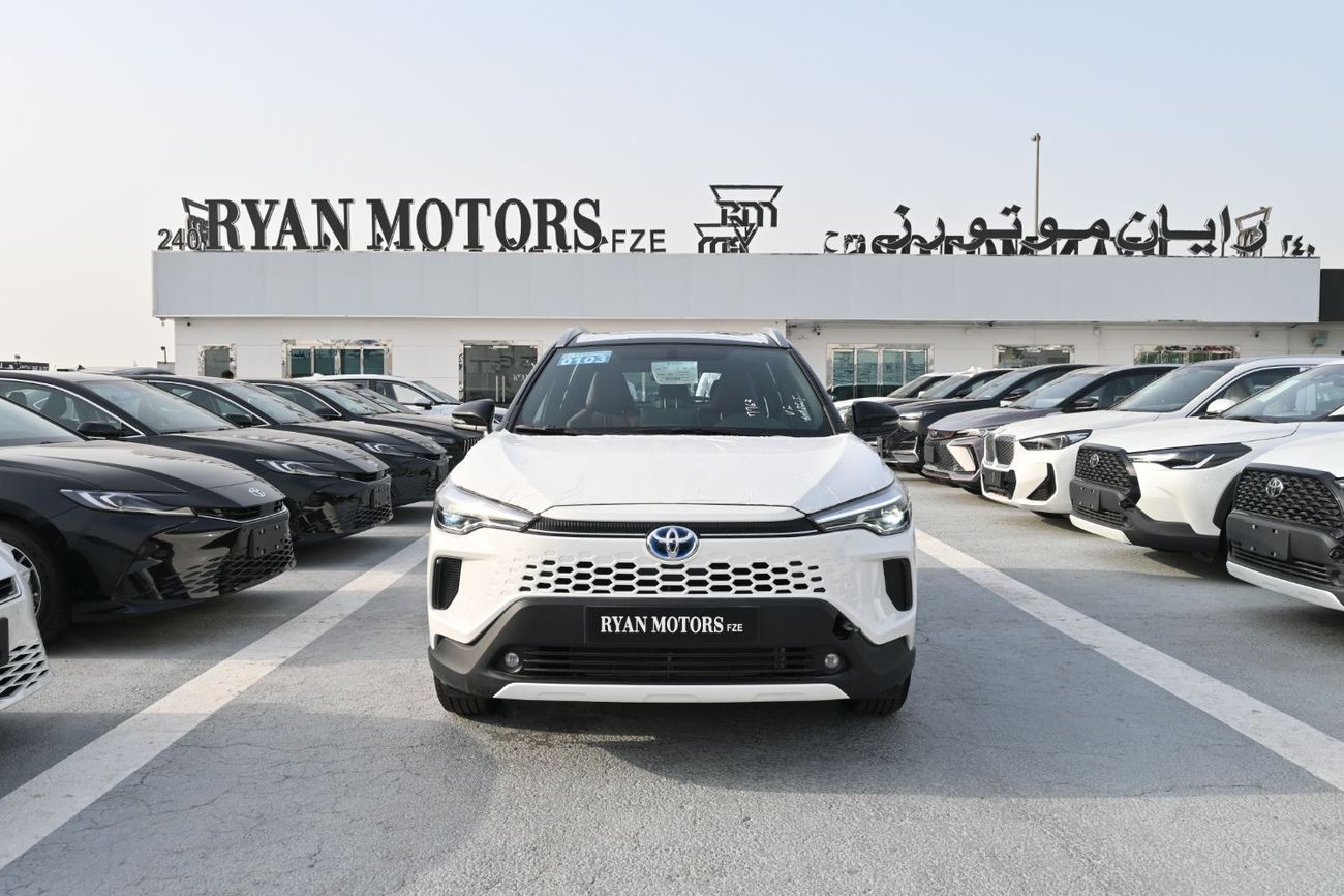 تويوتا كورولا كروس Toyota Corolla Cross 1.8L Hybrid FWD GCC, Model 2025, Color White
