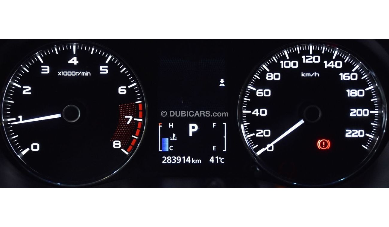 Mitsubishi Montero EXCELLENT DEAL for our Mitsubishi Montero Sport ( 2017 Model ) in Red Color GCC Specs