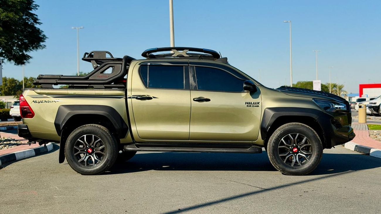 Toyota Hilux GR SPORTS BODY KIT INSTALLED | AT | SPORTS BAR WITH BASKET | LEATHER SEATS | 2.8L DIESEL | RHD