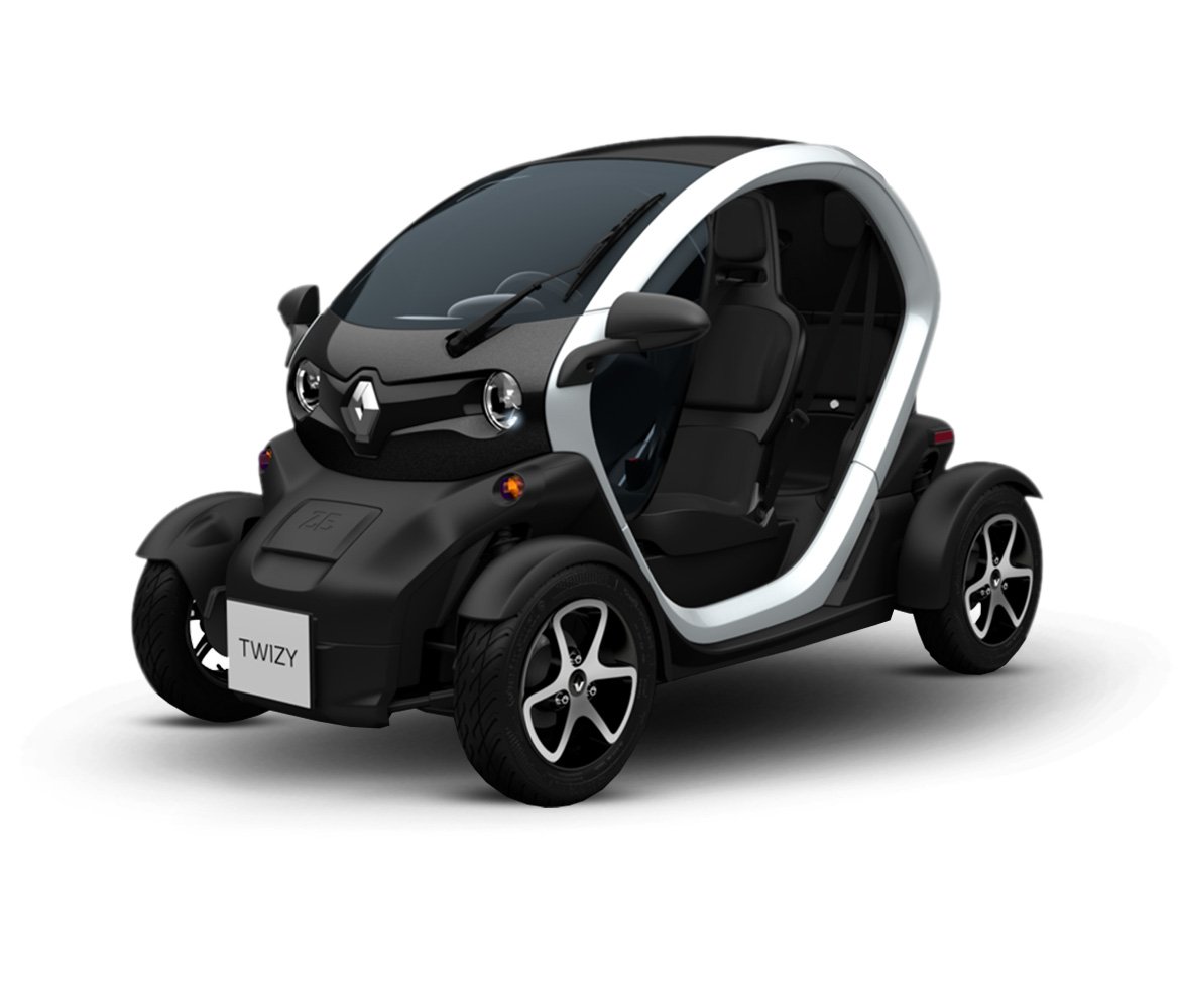 Renault Twizy cover - Front Left Angled