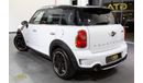 Mini Cooper S Countryman 2014 Mini Countryman S All4, Warranty, Full Service History, GCC