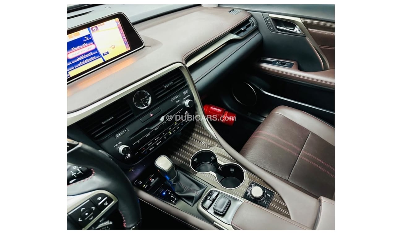 Lexus RX350 GCC .. FSH .. Platinum .. DVD .. Panoramic Roof