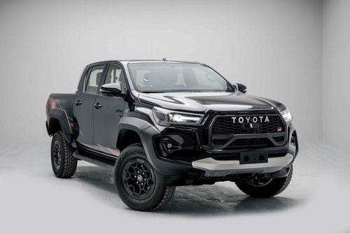 تويوتا هيلوكس GR-Sport 4.0L - Attitude Black Inside Black | Export Only
