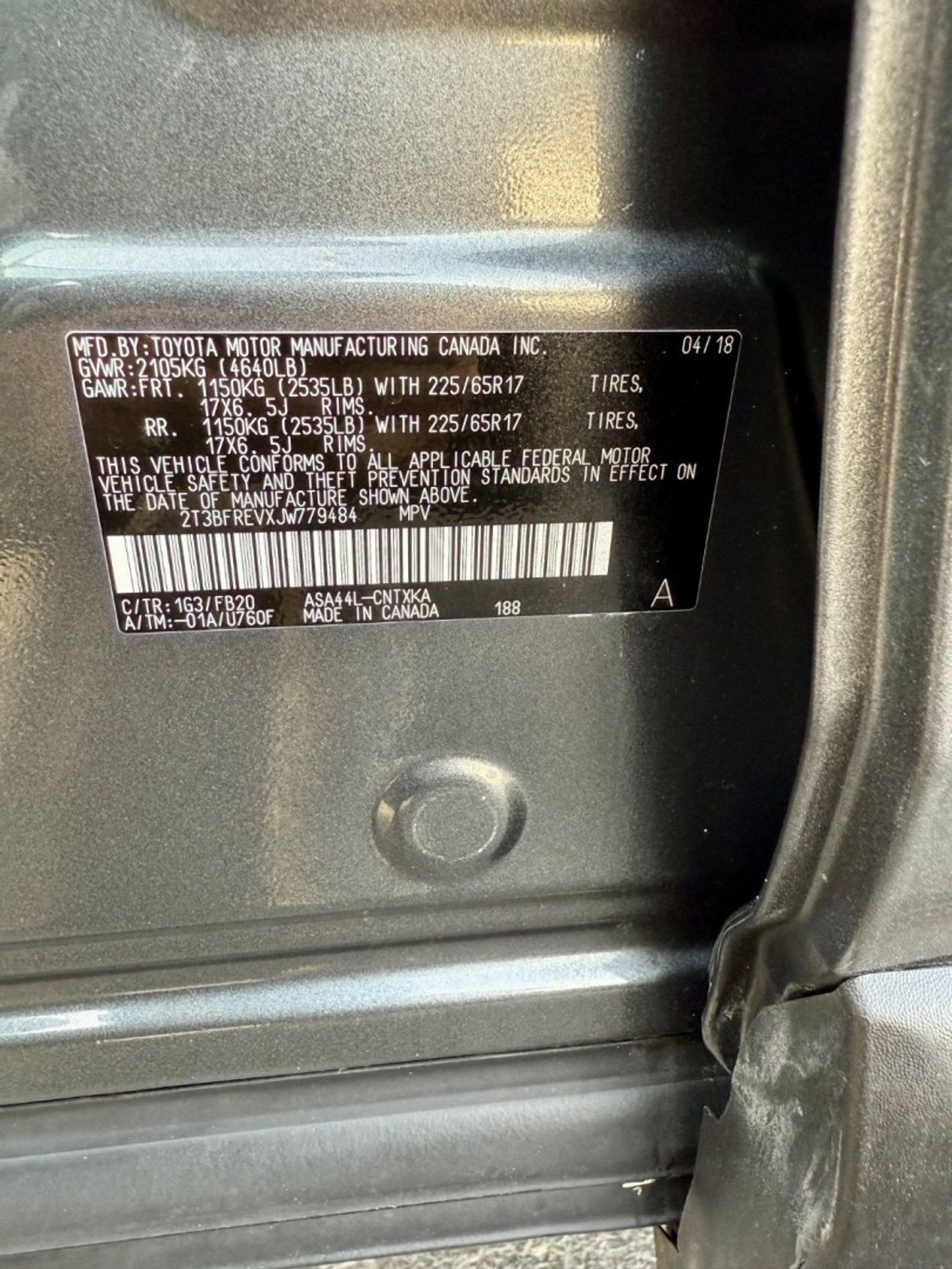 Toyota RAV4 RAV4 Le 4x4