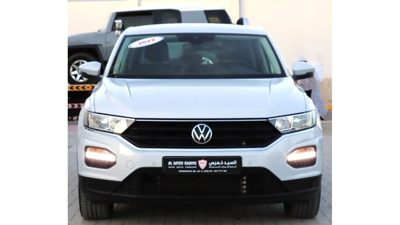 Volkswagen T ROC VOLKSWAGEN T_ROC 2022 GCC IN EXCELLENT CONDITION