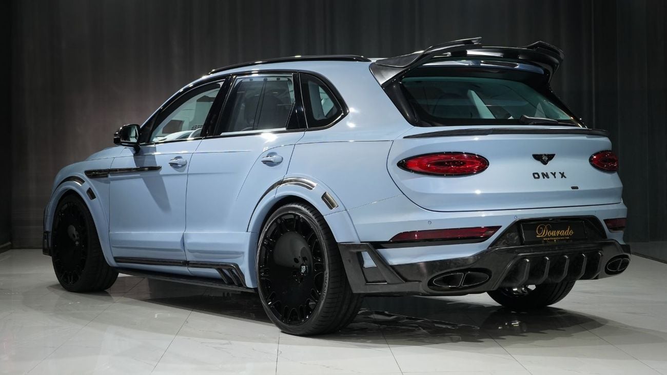 بنتلي بينتايجا S |  LIMITED OFFER  | ONYX CONCEPT | 1 OF 5 | LIMITED-EDITION | 3-YEAR WARRANTY AND SERVICE