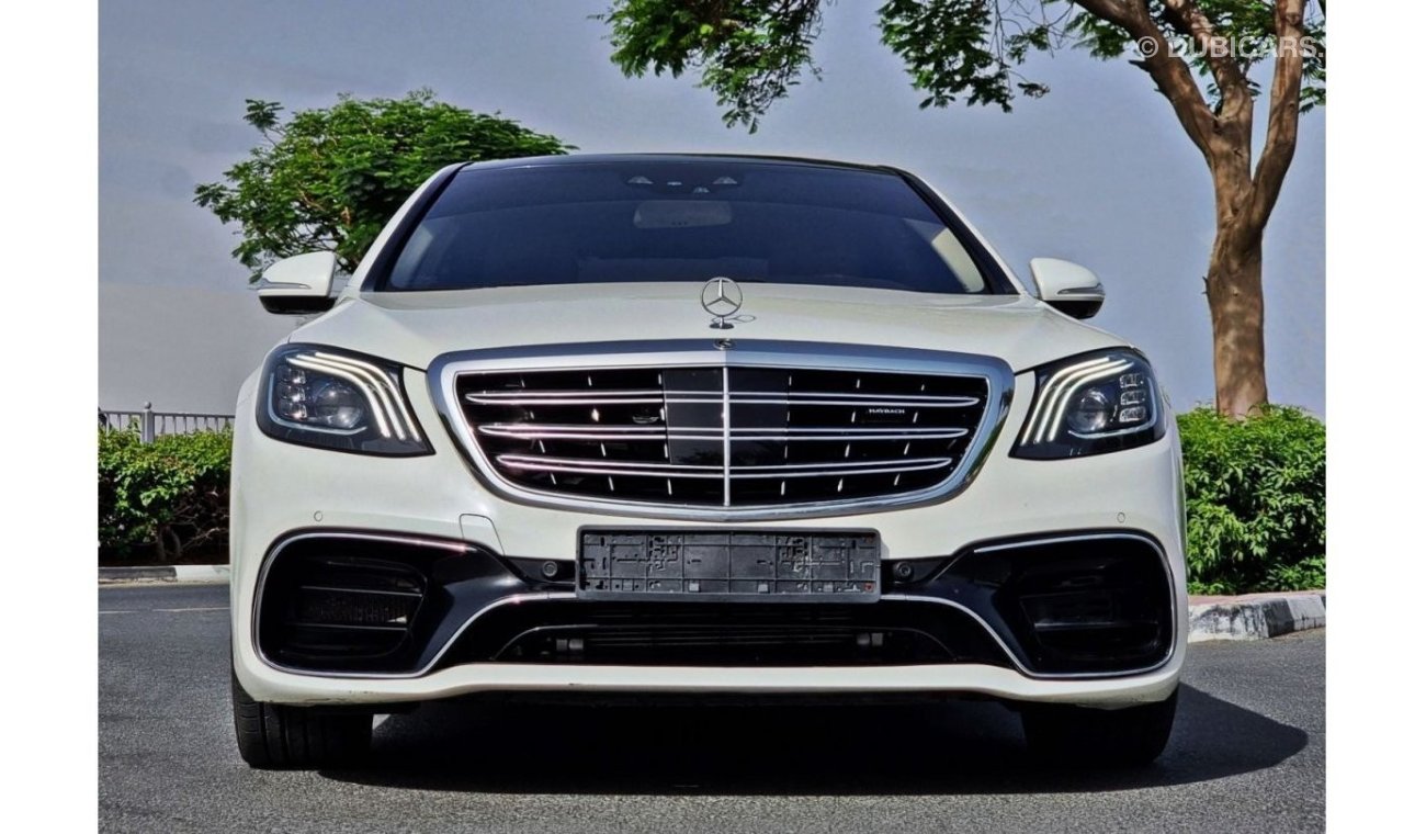 مرسيدس بنز S 550 4.7L-8 Cyl-with S-63 Kit -Full Option-Clean Title-Bank finance Facility