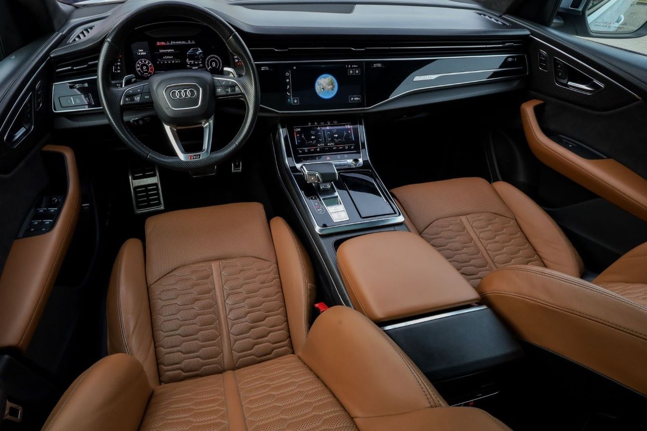 Audi RS Q8 Audi RSQ8 TFSI Quattro 2021 GCC under Warranty with Flexible Down-Payment/ Flood Free.