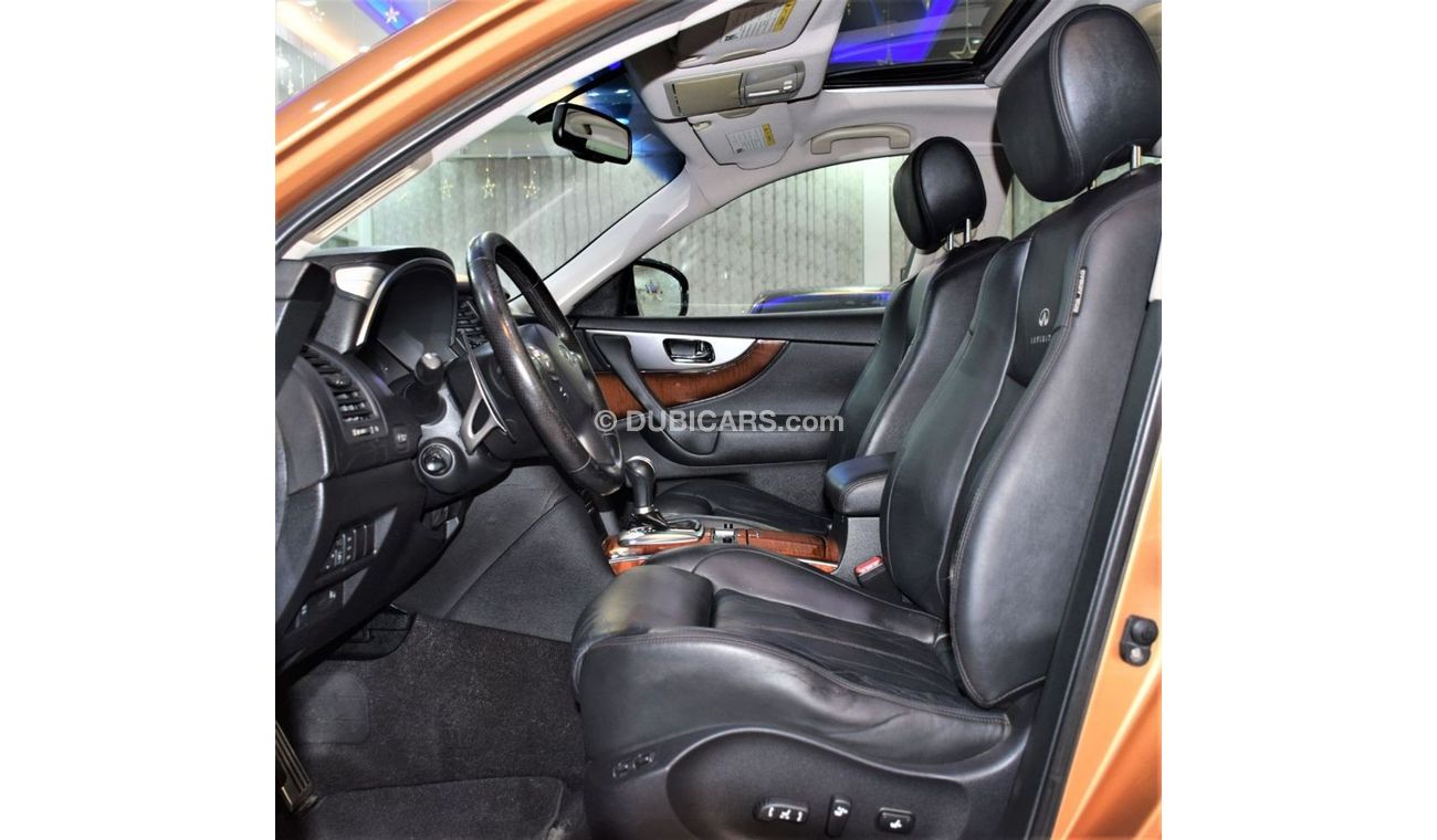 Infiniti FX50 EXECELLENT DEAL for our Infiniti FX50 S 2009 Model!! in Orange Color! GCC Specs