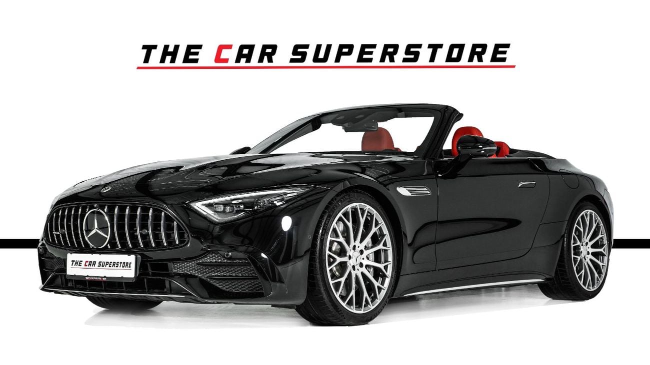Mercedes Benz SL43 AMG Warranty & Service Contract Available-Low Mileage-Piano Black Trim