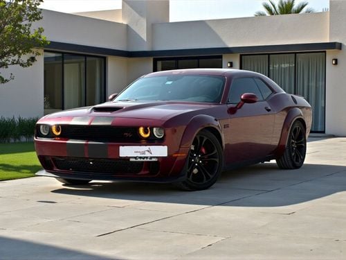 Dodge Challenger !! EID SALE !! 1 YEAR FREE WARRANTY !!  AED 1,050 P.M | 0% DOWN PAYMENT | DODGE CHALLENGER R/T | 202