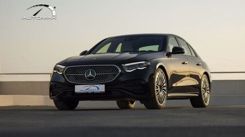 مرسيدس بنز E300 AMG EQ Boost 2.0T RWD 2026 GCC 0Km With 2 Years Unlimited Mileage Warranty @Official Dealer