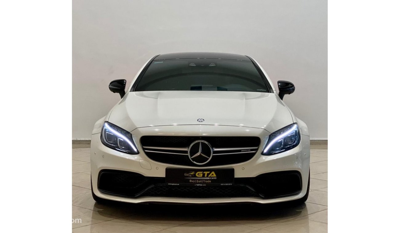 مرسيدس بنز C 63 كوبيه 2017 Mercedes Benz AMG C63s Coupe, Warranty, Service Contract, Low KM, GCC