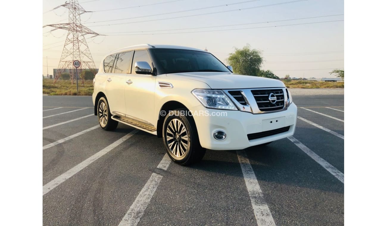 نيسان باترول نيسان باترول 2013 الماكينة الصغيرة محول بلاتنيوم من الداخل والخارج   بدون حواد ث مع ضمان الجير والما