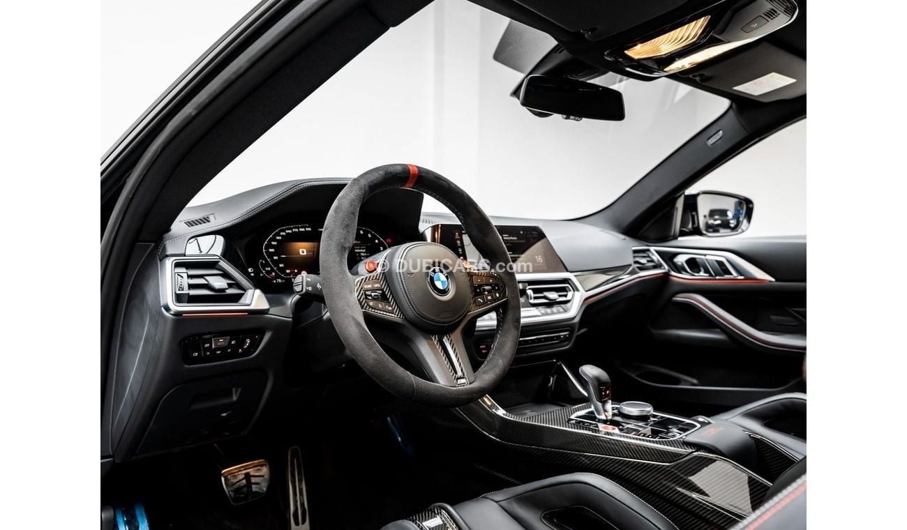 بي أم دبليو M4 2023 BMW M4 CSL, 2028 BMW Warranty + Service Contract, As New Condition, GCC