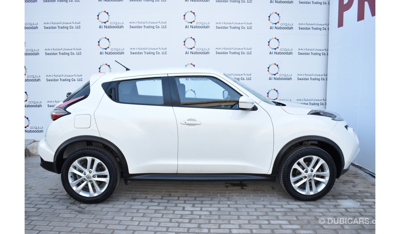 Nissan Juke 1.6L SV 2015 GCC SPECS WITH DEALER WARRANTY STARTING FROM 34,900 DHS