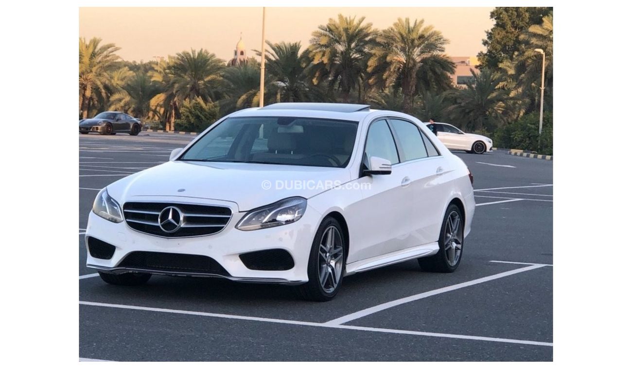 Mercedes-Benz E 350 MERCEDES BENZ E350 MODEL 2016 CAR PERFECT CONDITION INSIDE AND OUTSIDE FULL OPTION SUN ROOF LEATHER