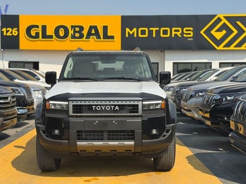 تويوتا برادو TOYOTA PRADO  2.4 L     V4  MODEL 2026  HP.    264 INTERIOR BAGE  COLLAR black