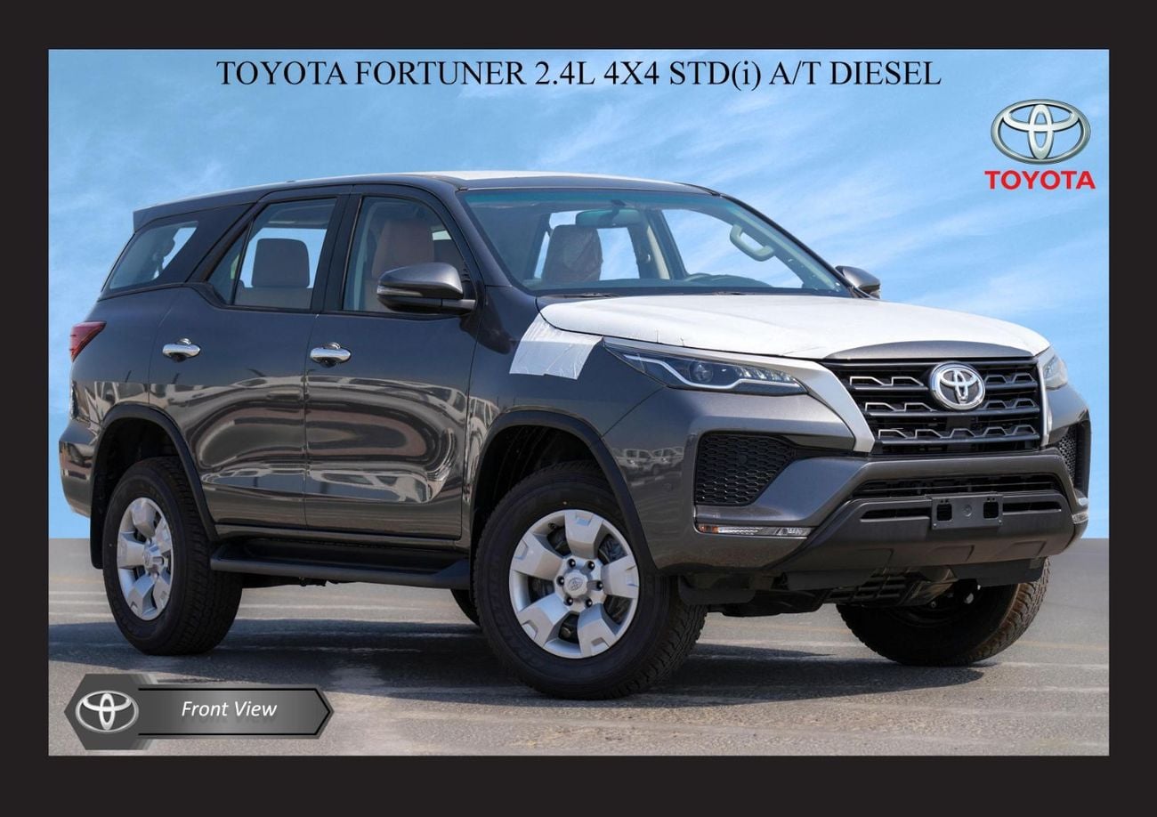 تويوتا فورتونر EXR TOYOTA FORTUNER 2.4L 4X4 STD(i) A/T DSL 2026 Export only