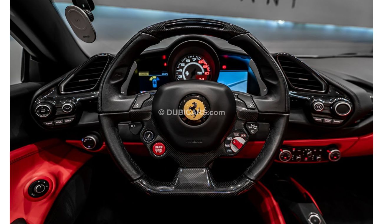 Ferrari 488 2019 Ferrari 488 Spider, 2024 Ferrari Warranty, Carbon Interior Exterior, Low KMs, GCC