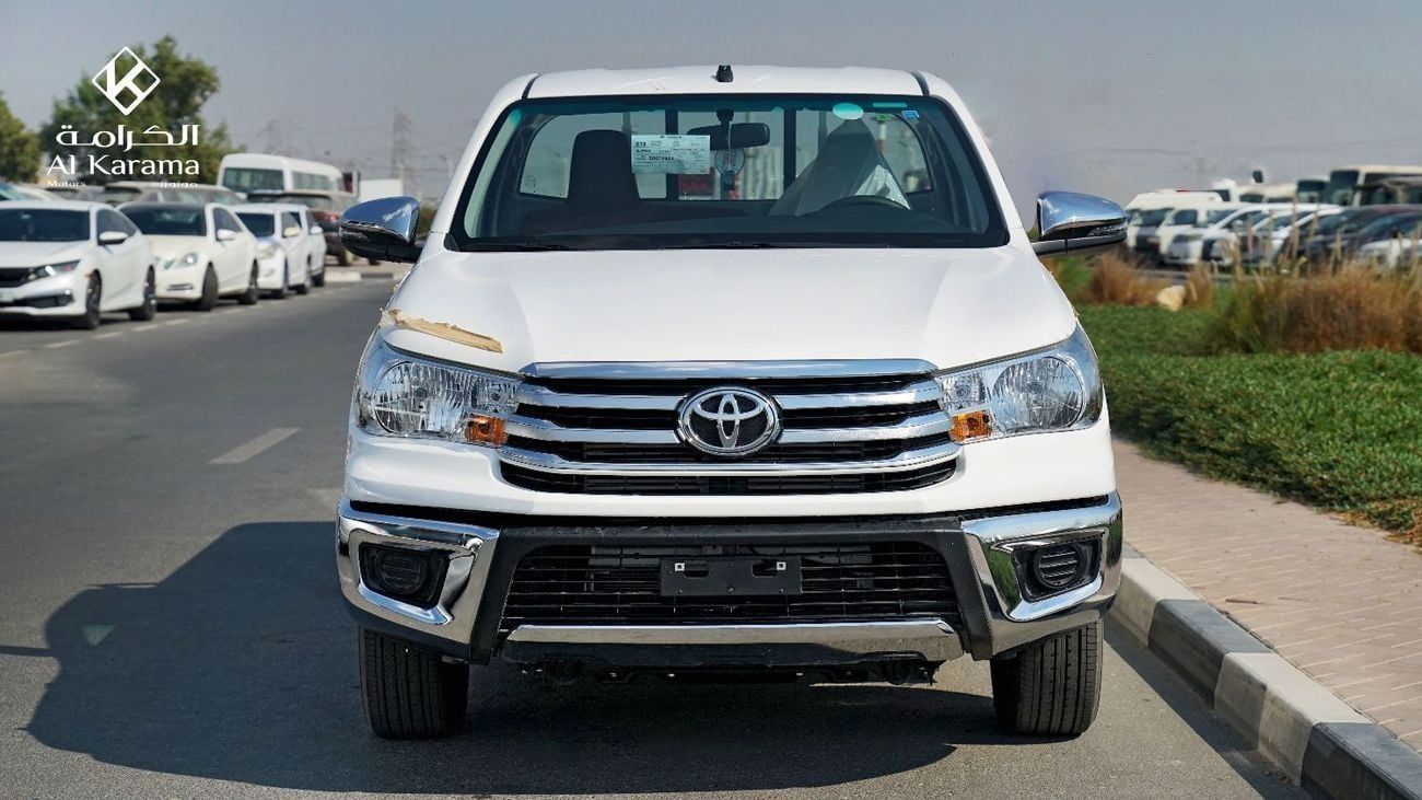 Toyota Hilux GL 2.4L Single Cab D-4D | 6-Speed Manual | GCC Specs | Power Windows & Mirrors