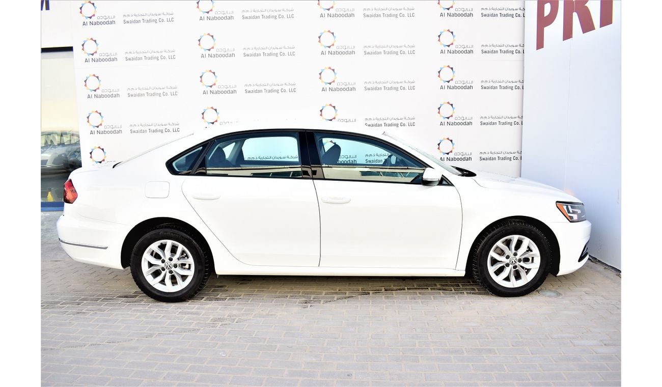 Volkswagen Passat AED 1100 PM PASSAT BASIC 2.5L GCC DEALER WARRANTY