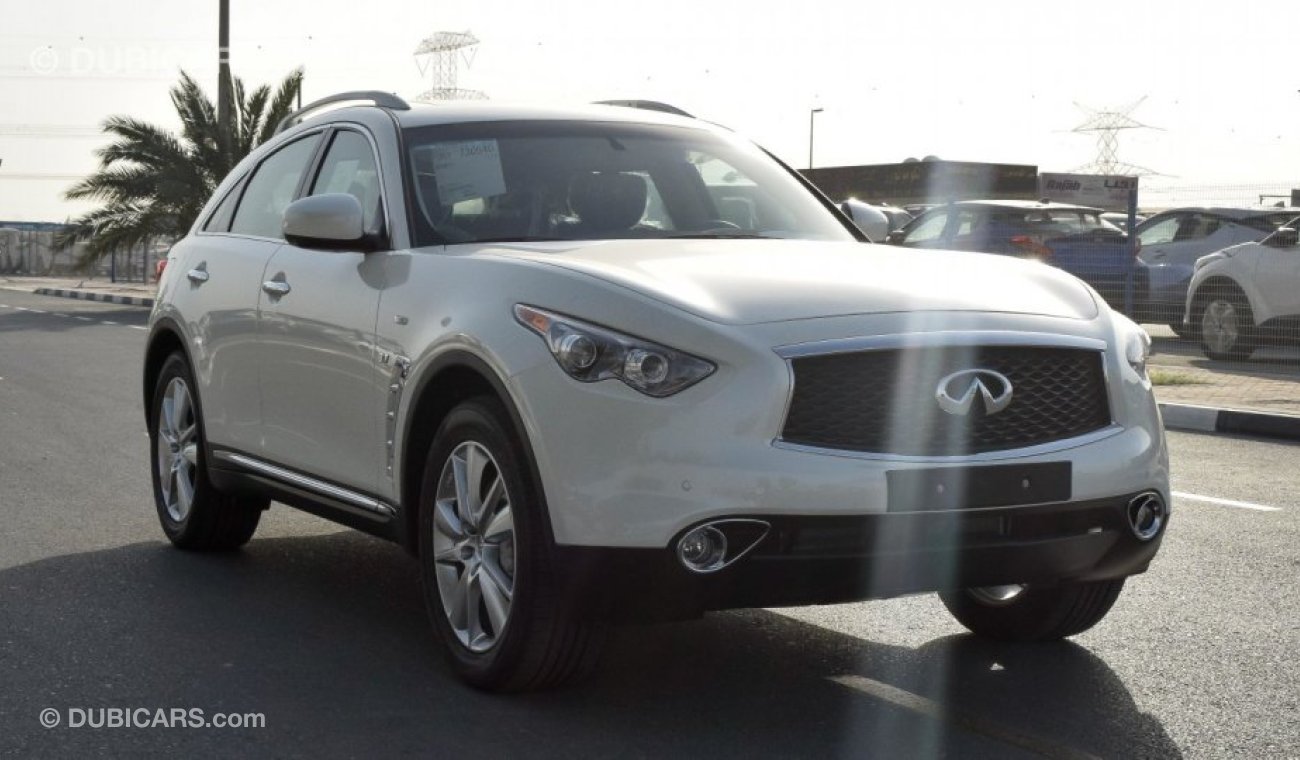 إنفينيتي QX70 Excellence 3.7L - V6 - with Warranty from Agency - GCC Specs - Zero KM